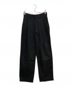 THE SHINZONE×B-SHOPザ シンゾーン×ビショップ）の古着「別注TOMBOY PANTS STRIPE」｜ブラック