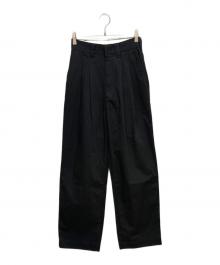 THE SHINZONE×B-SHOP（ザ シンゾーン×ビショップ）の古着「別注TOMBOY PANTS STRIPE」｜ブラック