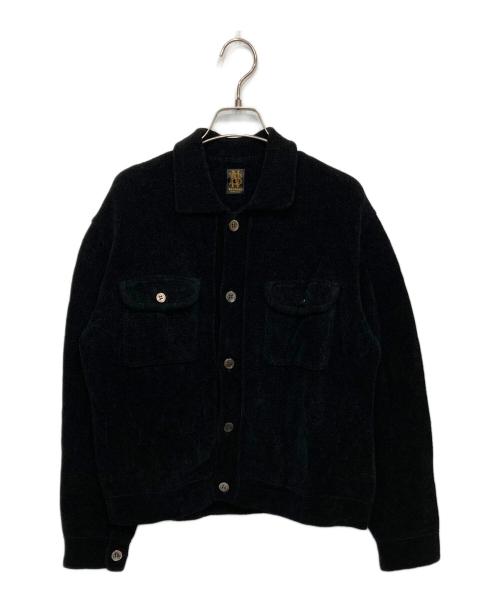 BATONER（バトナ―）BATONER (バトナ―) SUMMER CORDUROY CARDIGAN ブラック サイズ:2の古着・服飾アイテム