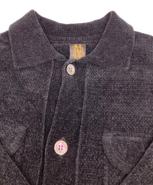BATONER（バトナ―）BATONER (バトナ―) SUMMER CORDUROY CARDIGAN ブラック サイズ:2の古着・服飾アイテム