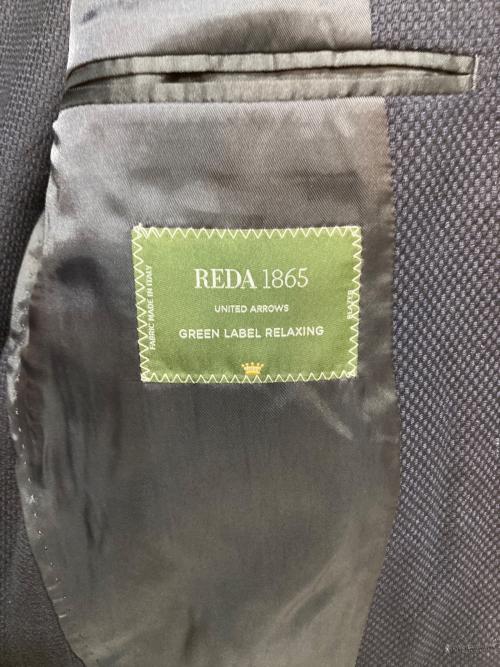 green label relaxing（グリーンレーベルリラクシング）green label relaxing (グリーンレーベルリラクシング) REDA BLAZER ホップサック 2B RG ジャケット ネイビー サイズ:Lの古着・服飾アイテム