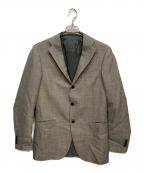 RING JACKETリングジャケット）の古着「モヘヤ混テーラードジャケット」｜グレー