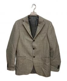 RING JACKET（リングジャケット）の古着「モヘヤ混テーラードジャケット」｜グレー