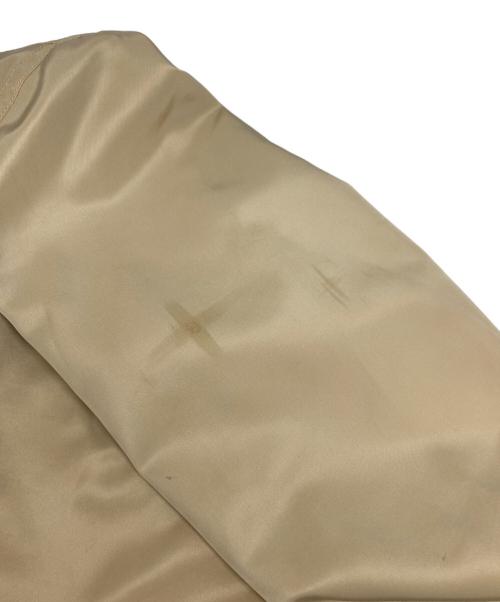 LAUREN RALPH LAUREN（ローレンラルフローレン）LAUREN RALPH LAUREN (ローレンラルフローレン) スタンドカラーブルゾン ベージュ サイズ:Ｓの古着・服飾アイテム