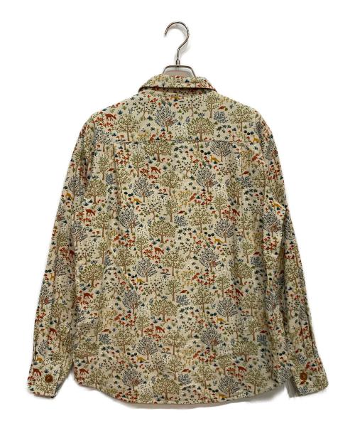 Vivienne Westwood man（ヴィヴィアン ウェストウッド マン）Vivienne Westwood man (ヴィヴィアン ウェストウッド マン) ファンシープリント クラシックシャツ ベージュ サイズ:42の古着・服飾アイテム