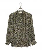 BALLSEYボールジィ）の古着「ブローフラワープリント フリルブラウス」｜マルチカラー
