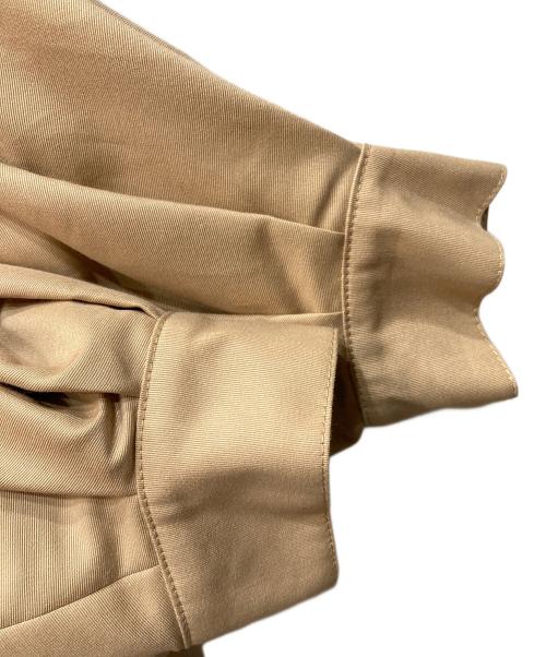 TOMORROW LAND collection（トゥモローランドコレクション）TOMORROW LAND collection (トゥモローランドコレクション) コットンシルクグログラン パフステンカラーコート ベージュ サイズ:36の古着・服飾アイテム