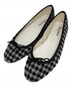 repettoレペット）の古着「バレエシューズ」｜ブラック×グレー