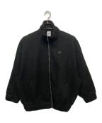 adidasアディダス）の古着「ATHL DEPT フリース フルジップジャケット」｜ブラック