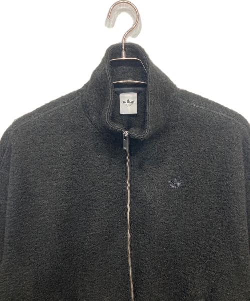 adidas（アディダス）adidas (アディダス) ATHL DEPT フリース フルジップジャケット ブラック サイズ:Sの古着・服飾アイテム