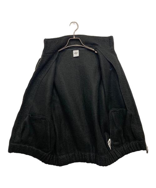 adidas（アディダス）adidas (アディダス) ATHL DEPT フリース フルジップジャケット ブラック サイズ:Sの古着・服飾アイテム