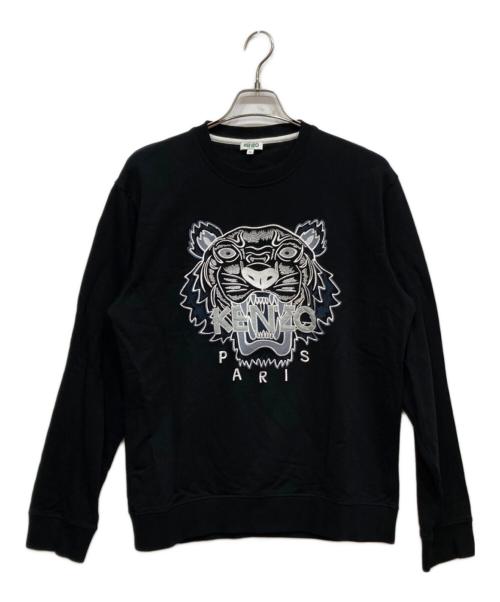 KENZO（ケンゾー）KENZO (ケンゾー) TIGER SWEATSHIRTS ブラック サイズ:XLの古着・服飾アイテム