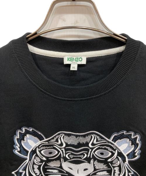 KENZO（ケンゾー）KENZO (ケンゾー) TIGER SWEATSHIRTS ブラック サイズ:XLの古着・服飾アイテム