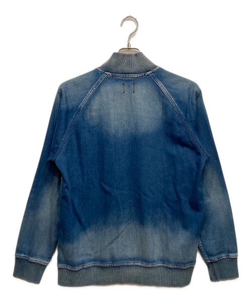 YANUK（ヤヌーク）YANUK (ヤヌーク) デニムブルゾン インディゴ サイズ:Lの古着・服飾アイテム