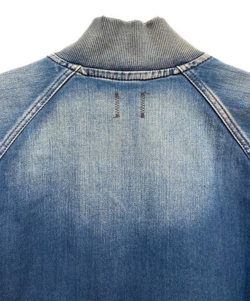 YANUK（ヤヌーク）YANUK (ヤヌーク) デニムブルゾン インディゴ サイズ:Lの古着・服飾アイテム
