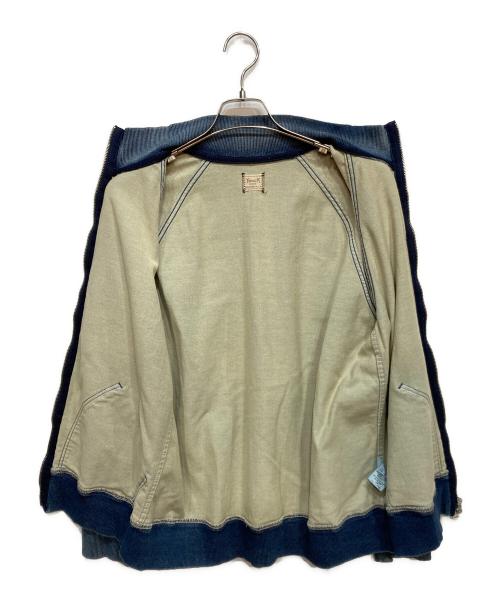 YANUK（ヤヌーク）YANUK (ヤヌーク) デニムブルゾン インディゴ サイズ:Lの古着・服飾アイテム