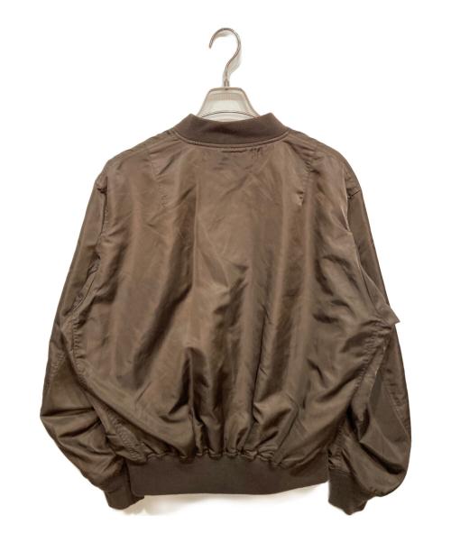 JOURNAL STANDARD（ジャーナルスタンダード）JOURNAL STANDARD (ジャーナルスタンダード) ダブルジップMA-1 ブラウン サイズ:FREEの古着・服飾アイテム