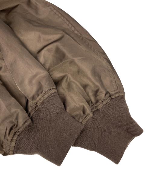 JOURNAL STANDARD（ジャーナルスタンダード）JOURNAL STANDARD (ジャーナルスタンダード) ダブルジップMA-1 ブラウン サイズ:FREEの古着・服飾アイテム