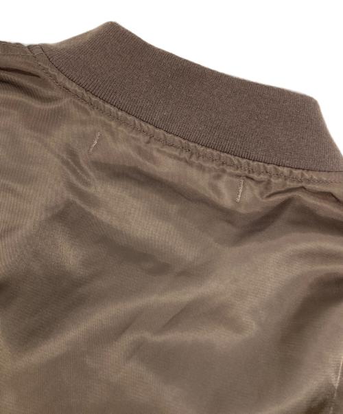 JOURNAL STANDARD（ジャーナルスタンダード）JOURNAL STANDARD (ジャーナルスタンダード) ダブルジップMA-1 ブラウン サイズ:FREEの古着・服飾アイテム