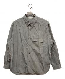 STILL BY HAND（スティルバイハンド）の古着「Oversized shirt」｜グレー
