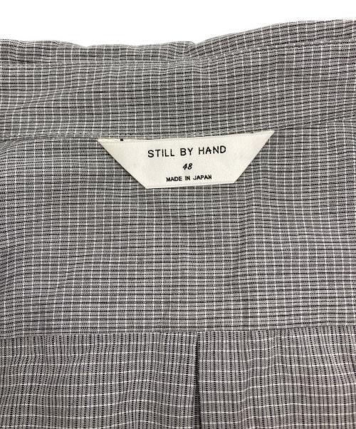 STILL BY HAND（スティルバイハンド）STILL BY HAND (スティルバイハンド) Oversized shirt グレー サイズ:48の古着・服飾アイテム