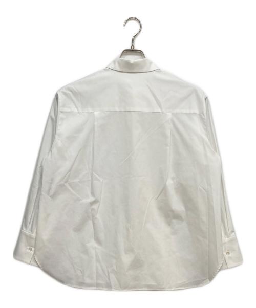L'EQUIPE（レキップ）L'EQUIPE (レキップ) ストレッチタイプライターシャツ ホワイト サイズ:38の古着・服飾アイテム