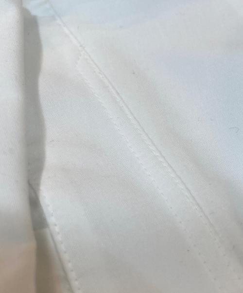 L'EQUIPE（レキップ）L'EQUIPE (レキップ) ストレッチタイプライターシャツ ホワイト サイズ:38の古着・服飾アイテム