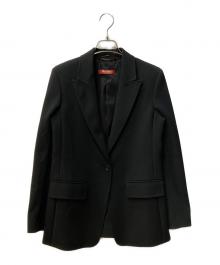 Max Mara Studio（マックスマーラ ストゥディオ）の古着「テーラードジャケット」｜ブラック