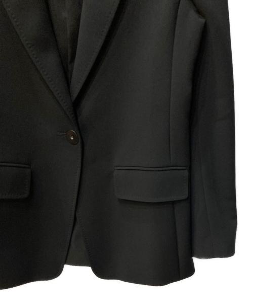 Max Mara Studio（マックスマーラ ストゥディオ）Max Mara Studio (マックスマーラ ストゥディオ) テーラードジャケット ブラック サイズ:38の古着・服飾アイテム