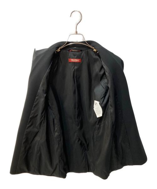 Max Mara Studio（マックスマーラ ストゥディオ）Max Mara Studio (マックスマーラ ストゥディオ) テーラードジャケット ブラック サイズ:38の古着・服飾アイテム
