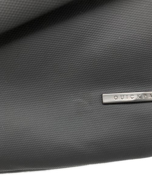 quickpack（クイックパック）quickpack (クイックパック) TRASPO  ボディーバッグ ブラックの古着・服飾アイテム