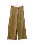 AP STUDIO（エーピーストゥディオ）の古着「コットンアシンメトリーパンツ」｜ベージュ