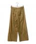 AP STUDIO (エーピーストゥディオ) コットンアシンメトリーパンツ ベージュ サイズ:36：5000円