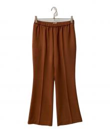 EVERYDAY I LIKE.（エヴリデイ アイ ライク）の古着「イージーフレアパンツ」｜ブラウン