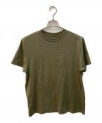DEUXIEME CLASSEドゥーズィエム クラス）の古着「Mme.CREW Tシャツ」｜グリーン