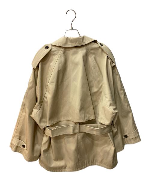 CLANE（クラネ）CLANE (クラネ) OVER SHORT TRENCH COAT ベージュ サイズ:1 未使用品の古着・服飾アイテム