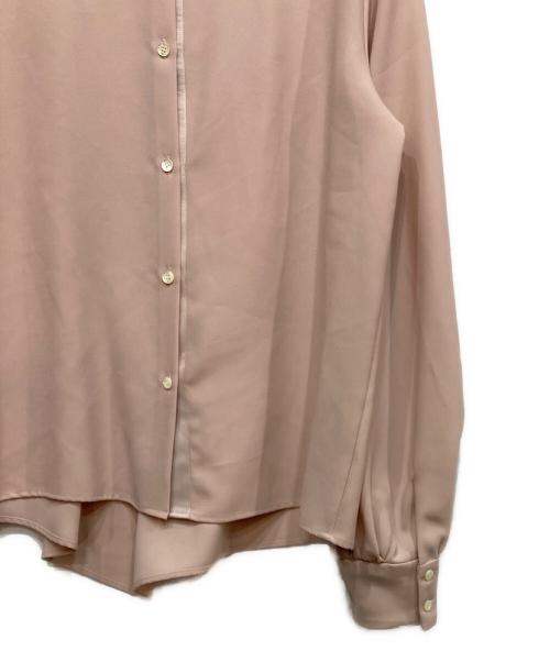 anuans（アニュアンス）anuans (アニュアンス) カスケードフリルブラウス ピンク サイズ:FREEの古着・服飾アイテム