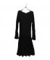 MARNO（マーノ）の古着「Rue Dress」｜ブラック