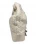 the Barnnet (ザ バーネット) Tweed Drawstring Chain Backpack ホワイト：8000円