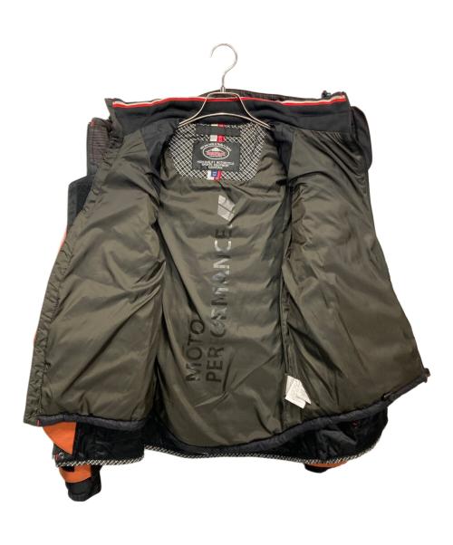 KUSHITANI（クシタニ）KUSHITANI (クシタニ) ライナー付ジャケット ブラック×オレンジ サイズ:LLの古着・服飾アイテム