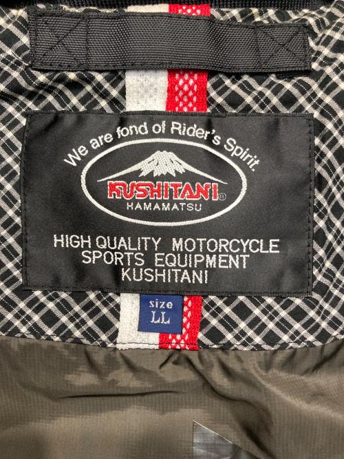 KUSHITANI（クシタニ）KUSHITANI (クシタニ) ライナー付ジャケット ブラック×オレンジ サイズ:LLの古着・服飾アイテム