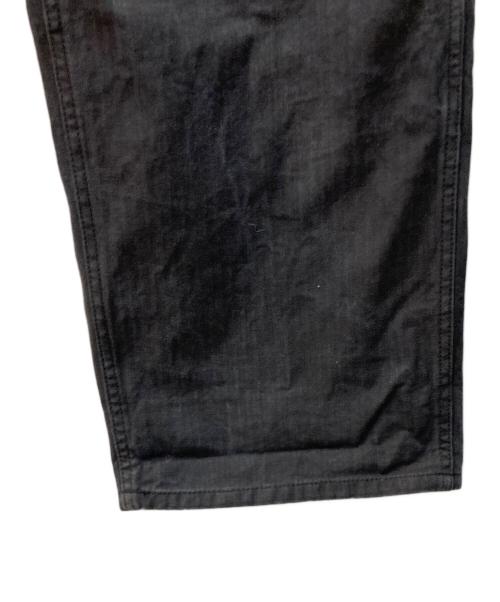 IHATOV（イーハトーブ）IHATOV (イーハトーブ) ヘリンボーンワイドデニムパンツ グレー サイズ:Ｓの古着・服飾アイテム