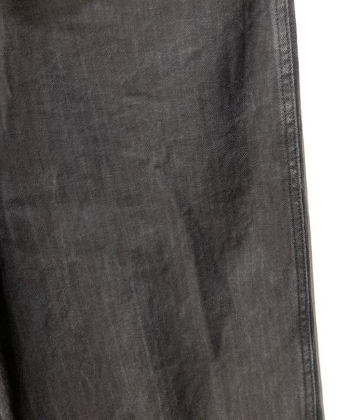 IHATOV（イーハトーブ）IHATOV (イーハトーブ) ヘリンボーンワイドデニムパンツ グレー サイズ:Ｓの古着・服飾アイテム