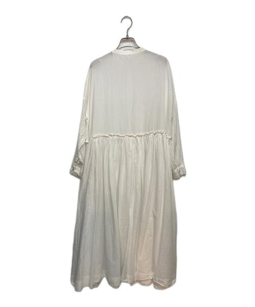 utilite（ユティリテ）utilite (ユティリテ) シャツワンピース ホワイト サイズ:表記無しの古着・服飾アイテム