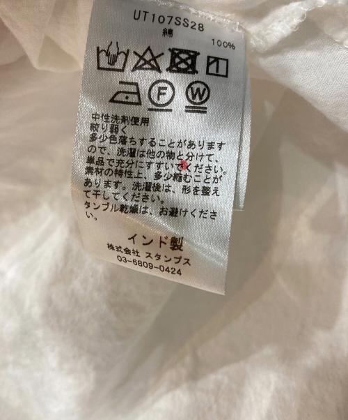utilite（ユティリテ）utilite (ユティリテ) シャツワンピース ホワイト サイズ:表記無しの古着・服飾アイテム