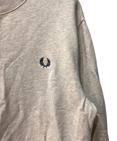 FRED PERRY（フレッドペリー）FRED PERRY (フレッドペリー) Crew Neck Sweatshirt グレー サイズ:Mの古着・服飾アイテム