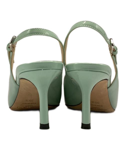 JIMMY CHOO（ジミーチュウ）JIMMY CHOO (ジミーチュウ) ポインテッドトゥパンプス ミントグリーン サイズ:35 1/2の古着・服飾アイテム