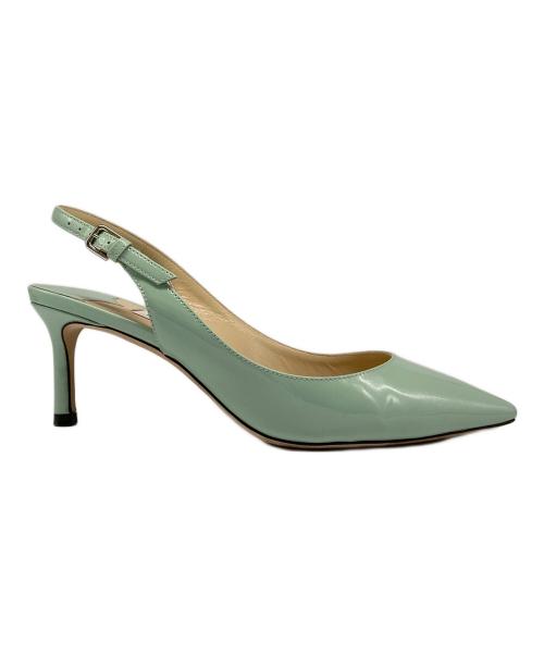 JIMMY CHOO（ジミーチュウ）JIMMY CHOO (ジミーチュウ) ポインテッドトゥパンプス ミントグリーン サイズ:35 1/2の古着・服飾アイテム