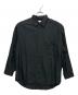 Graphpaper（グラフペーパー）の古着「Broad L/S Oversized Regular Collar Shirt」｜ブラック
