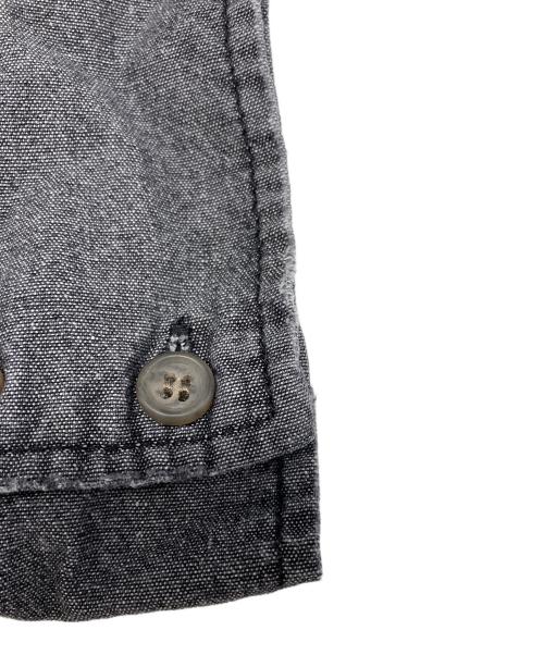 Spick and Span（スピック＆スパン）Spick and Span (スピック＆スパン) バンドカラーボックスダンガリーシャツ グレー サイズ:FREEの古着・服飾アイテム